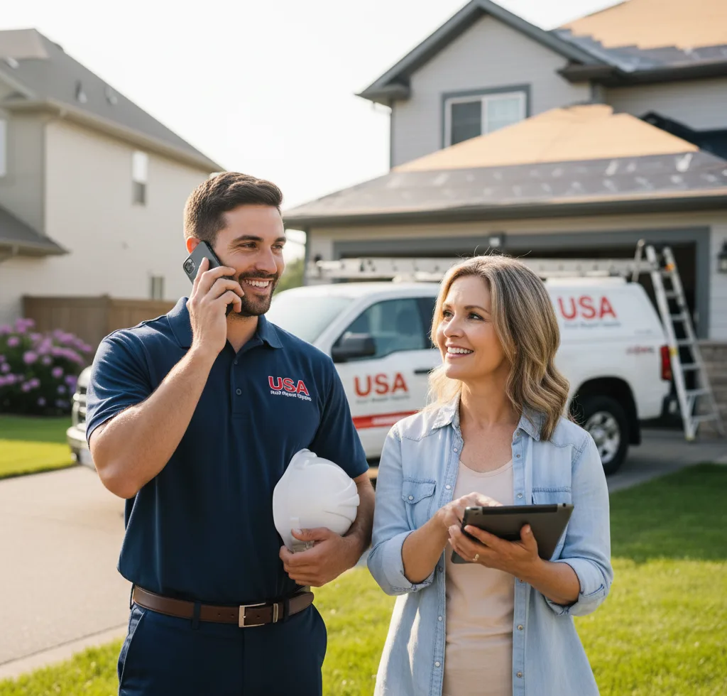 USA Roof Repair Experts customer support in Houghton Lake